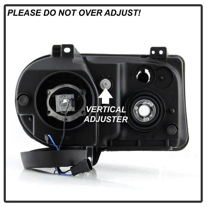 ACANII - For 2005-2010 Chrysler 300C 300-C Projector Black Headlights