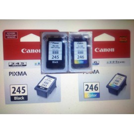 Canon Genuine Canon 245 246 Black/Color Ink Cartridges for MX490 492 TR4520 Printer