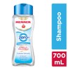 Mennen Shampoo Cabello Saludable Zero 700 ml. Fórmula Suave sin