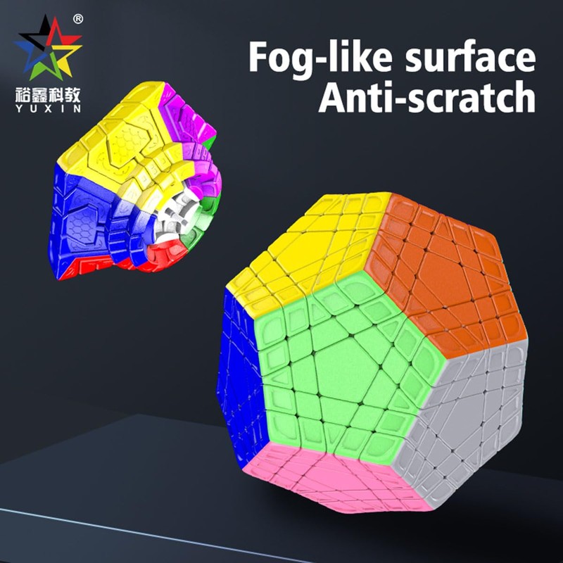 FunnyGoo YuXin HuangLong 5x5 Dodecahedron 12 Surface Gigaminx Megaminx 5x5x12