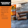 Gorilla Wood Filler 2 Pack Walnut All Purpose Water Resistant