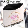 TSOTMO Pickleball Makeup Bag PickleBall Club Gift For Pickleball Lovers