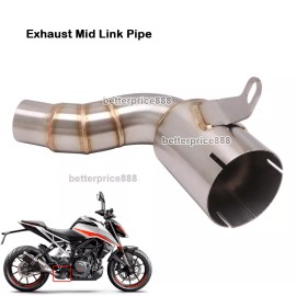 Unbranded For Duke 390 250 125 RC 390 ADV 390 Svartpilen 401 Vitpilen 401 Mid Exhaust Pipe