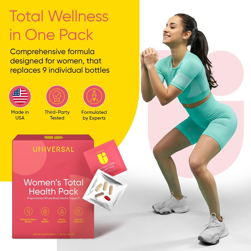 Women's Total Health Daily Vitamin Packs - All in One
