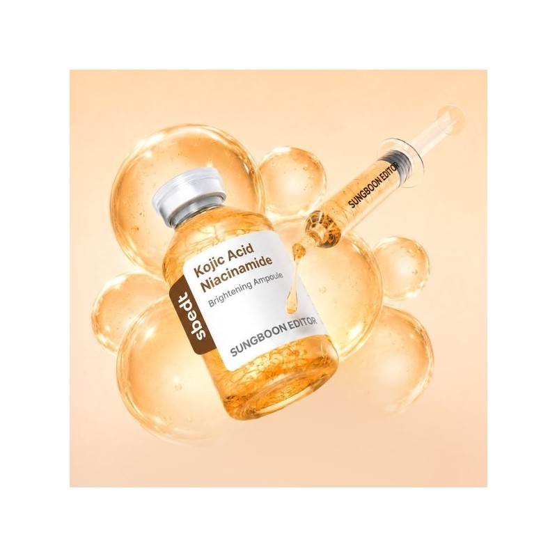 Ingredient Editor Kojic Acid Niacinamide Brightening Ampoule 40ml / 성분에디터