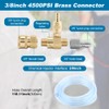 BNYTXV Downstream Injector for Pressure Washer, Adjustable Power Washer Soap