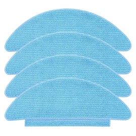 BPMIO 4 Pcs Replacement Vacuum Mopping Cloth Pads for B10 Plus