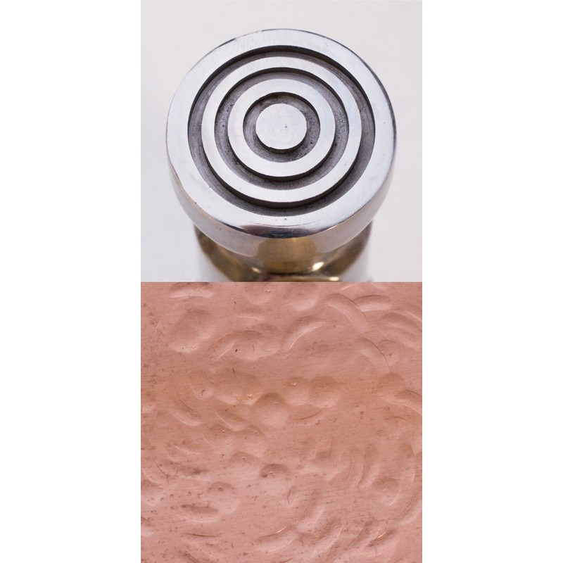 Hammer Texturing Bullseye Designs Create Texture Patterns Jewelry Metal Working