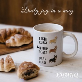 Funny Welsh Corgi Gift Mug 11 oz, Gifts for Corgi Lovers Ceramic Coffee Tea Cup, Dog Gifts for Women Men, Dog Lover Mom Dad Gift Coffee Mug for Office Home Work