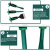 Durable Chisel Set with Protective Guards for Concrete, Bricks, and