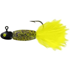 Big Bite Baits 1.5" LINDNER PANFISH Special/Wildcat/Chartreuse (5 Pack + Card)
