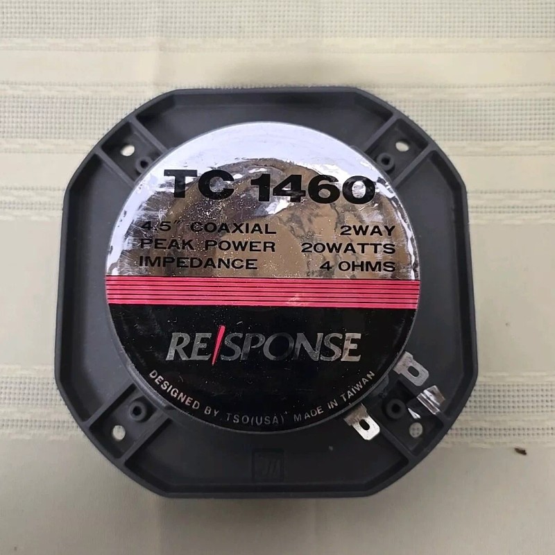 Response TC 1460 4.5" Coaxial 20 Watts 4 Ohms Made