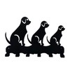 Dycmetal - Perchero para pared perros, colgador para correa de