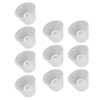 10pcs Replacement Earbud Silicone Cone Shaped Earbud Tips Set for