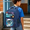 DSIUE Kids Backpack for Boys, Robot Boys Backpack for Kids