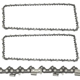 MospdyGear 2 Pack Chainsaw Chain Replacement for ParkerBrand 62cc 20" Petrol Chainsaw, 0.325" Pitch, 1.5mm Gauge, 76 Drive Links