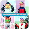 Xiuyer Masks for Colouring, Pack of 16 Animal Masks Children