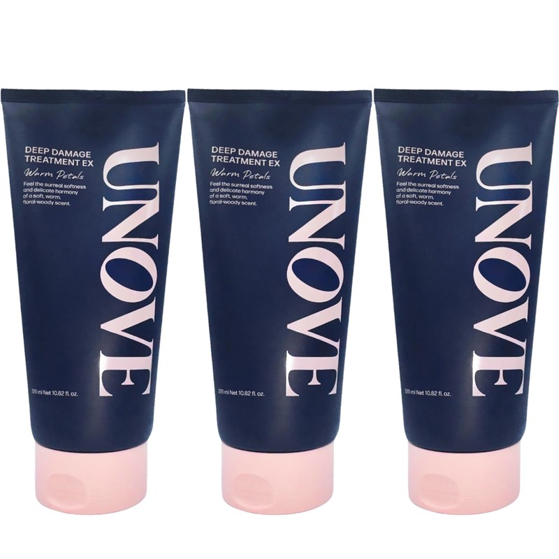 Anob Deep Damage Hair Treatment 320ml x3 Warm Petal /
