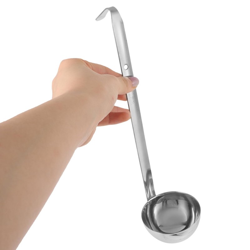 MAGICLULU Heavy Duty Stainless Steel Ladle Long Handle Serving Spoon