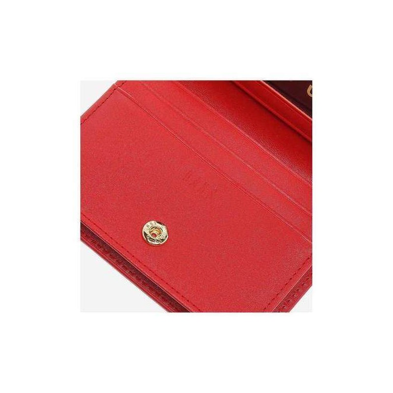 Daks (신세계강남점)DCWA2F002레드 컷팅로고 카드지갑 (Shinsegae Gangnam) DCWA2F002 Red Cutting Logo