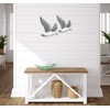 T.I. Design Hand-carved Wood Flying Seagull Wall Décor Set of