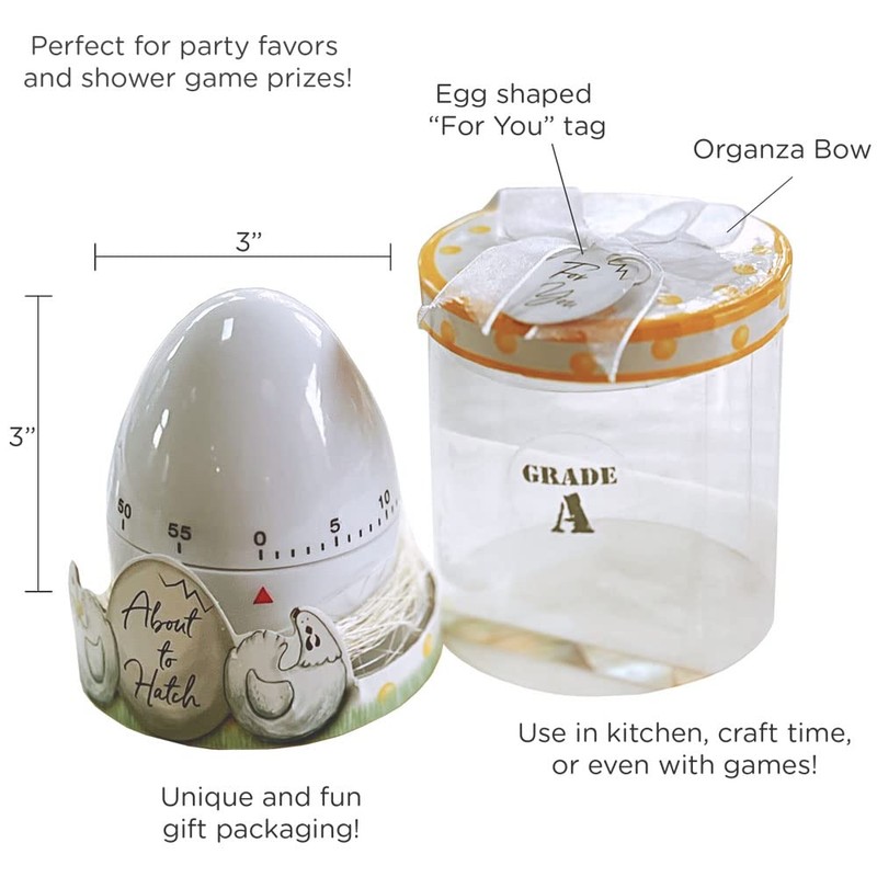 Kate Aspen About to Hatch Kitchen Egg Timer in Showcase