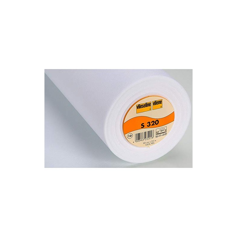 S320 Fixable Interfacing 90 cm White
