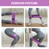 Good Nite Resistance Bands 3 Level Booty Bands Fabric Glute
