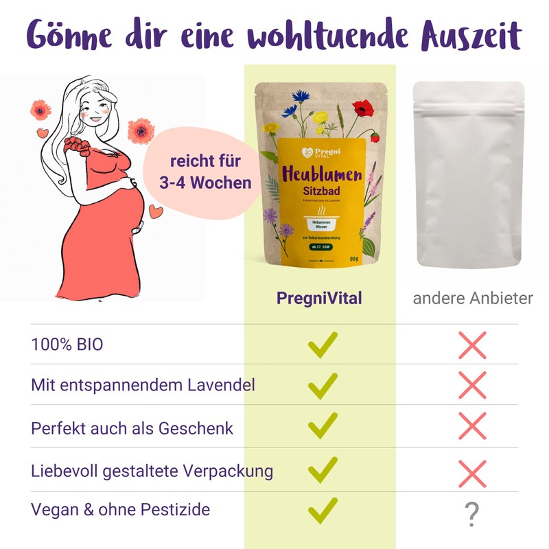 100% Organic Hay Flowers Pregnancy Bath | Hay Flower Bath