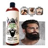Shampoo Barber Tratamiento Men Cabello Barba Bigote 1 Litro