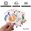 50 Sheets Duck Stickers, Duck Stickers, Waterproof Duck Stickers, Cute