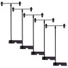 POP Stand, T-Shaped, 360H, Black, Corner, Pack of 5