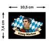 Generisch Markus Söder Merch Sticker 5x Sticker King Bayern Fan