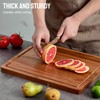 OAKSWARE Cutting Boards, 17x13 Large Acacia Wooden Cutting Board for