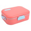 Pet Food Box Double Layer PP Toxic Free Prevent Leakage