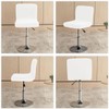 Bifaunvogel Bar Stools Cover with Back Velvet Barstools Slipcovers Stretch