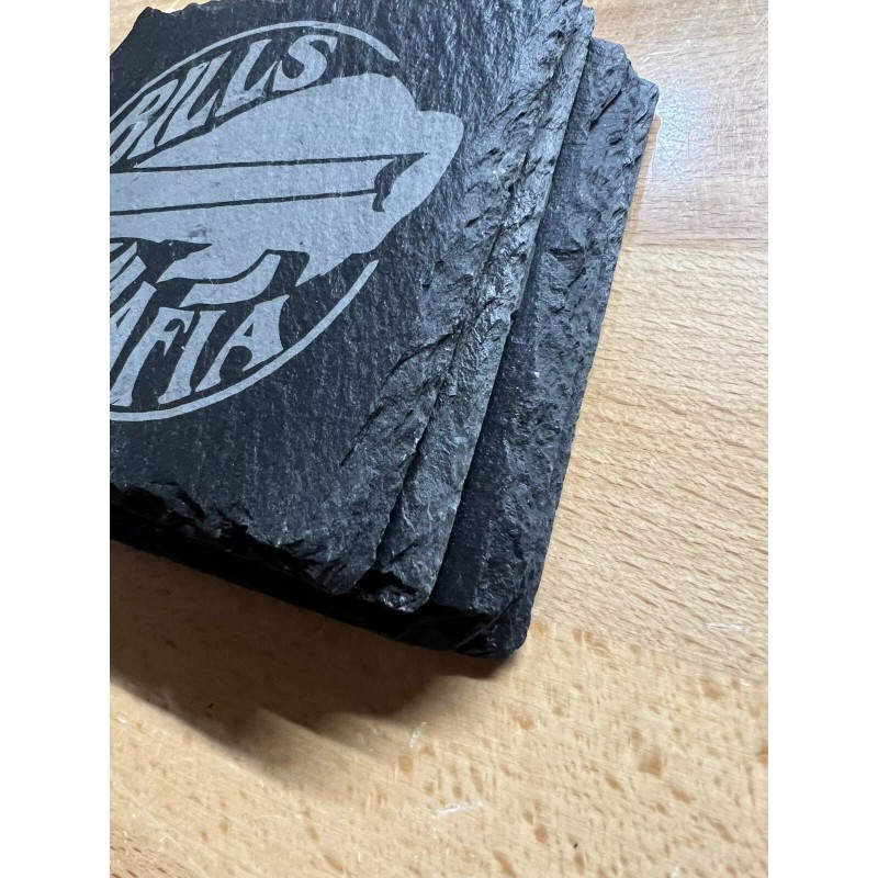 Buffalo Bills Coaster Set - Set Of Four - 4”