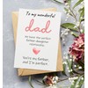 TRIDECOR Valentines Day Card From Daughter, Fathers Day Card, Birhtday