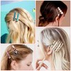 30 Pcs Acrylic Resin Barrettes, Cridoz Barrettes and Hair Clips