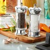 Kamenstein Manual Spice Mills (Set of 2) - Adjustable Ceramic