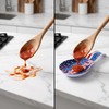 DoDoware 2 Pcs Melamine Spoon Rest for Kitchen Counter, 9.5×3.5