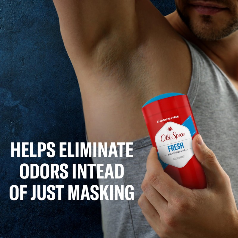 Old Spice High Endurance Deodorant for Men, Aluminum Free, Fresh