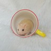 AVANI DOLL 4'' Full Body Silicone Cute Mini Hamster (Brown