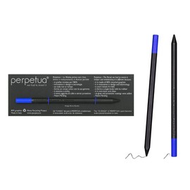 Perpetua Graphite Pens, Durable & Robust HB Pencils Made of Graphite, Sustainable Pencil HB with Rubber for Drawing, Writing & Sketching, Ergonomic Professional Pencil for School and Office