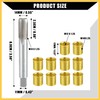 REPAIROCK Outer Universal Spark Plug Thread Repair Tools with M12x1.25