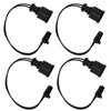 eMagTech Pack of 4 2 Pin Interior Lighting Wiring Harness