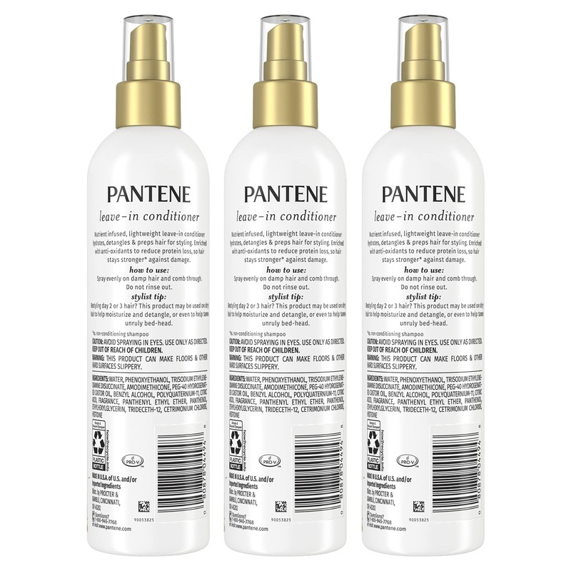 Pantene Conditioning Detangler Spray, Pro-V Repair & Protect, Nutrient Boost