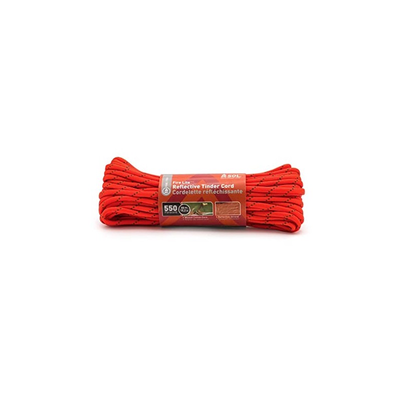 SOL Unisex 0140-1732 Tinder cord, Orange, 50 ft UK