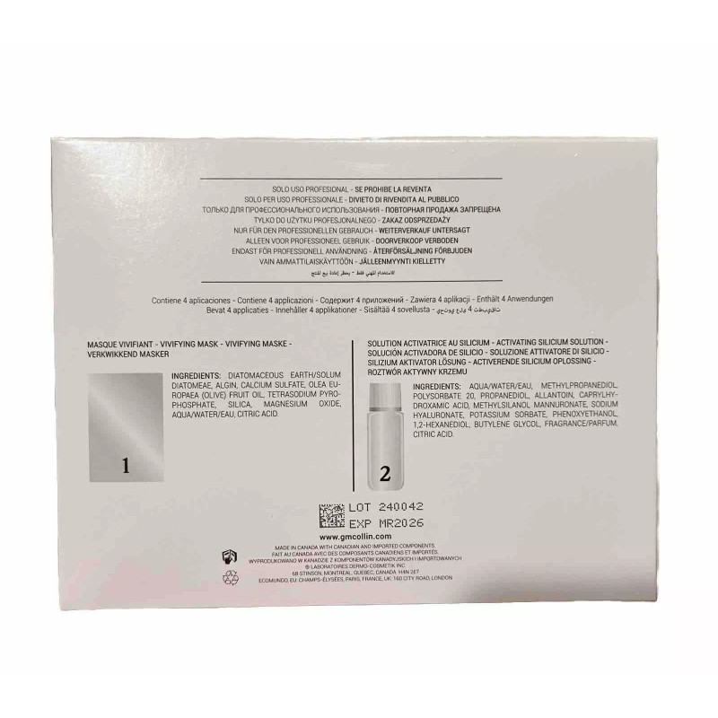 G.M. Collin New sealed GM G.M. Collin Algomask + Contains