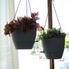 SwinDuck 10 Inch Self Watering Hanging Pots, 2 Pack Hanging